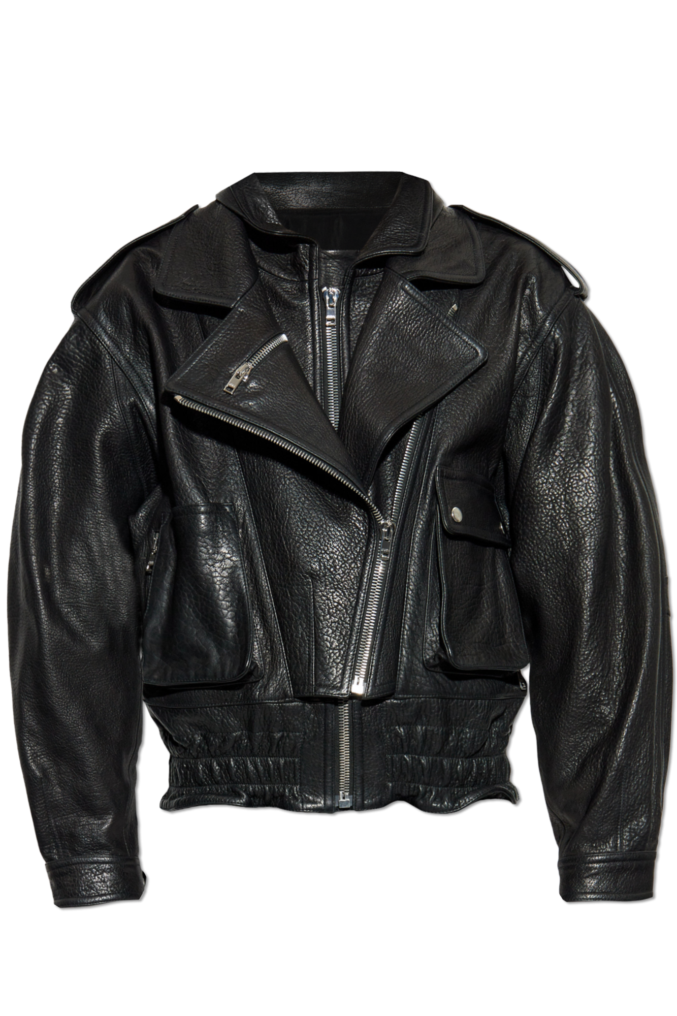 Isabel Marant Leather jacket Aneli - Jackets - BeyondStyle